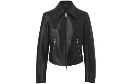 Burberry FW22 Cropped Coat Women's Black
