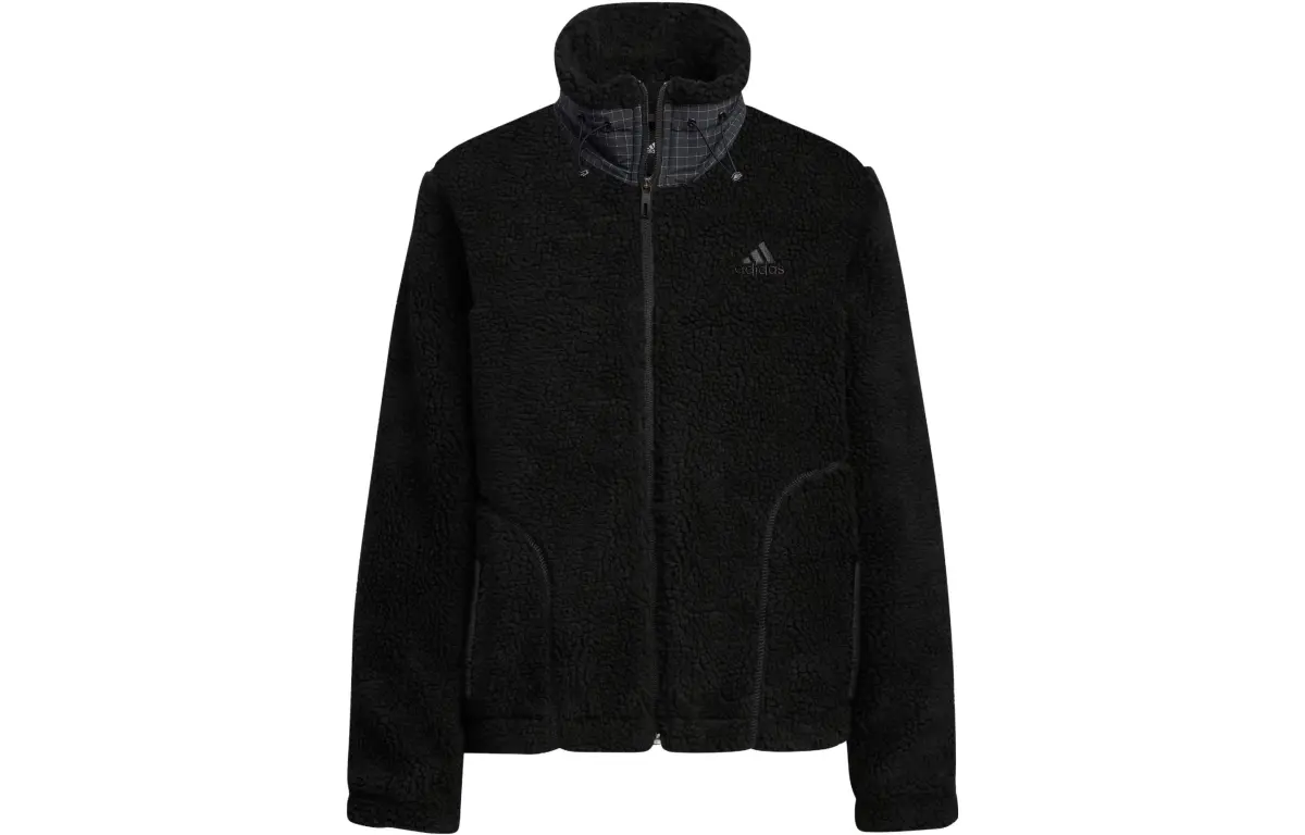 Adidas Velvet feel Coat Women's Black