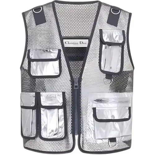 DIOR Quarterly New Products Vest Women's Gray