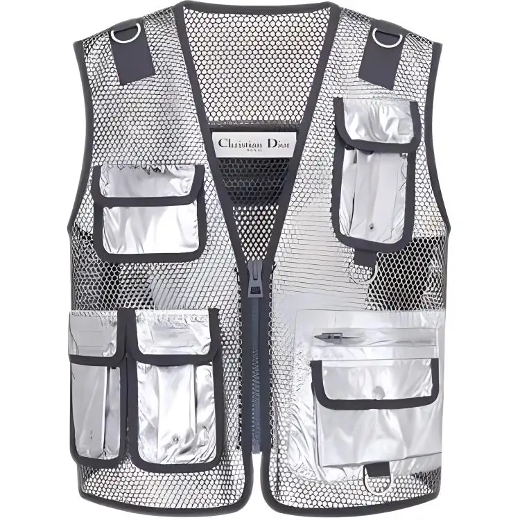 DIOR Quarterly New Products Vest Women's Gray