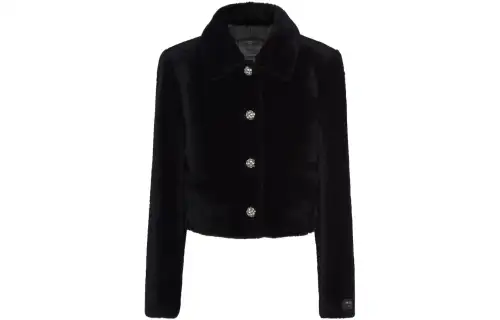Prada cropped shearling jacket