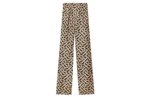 Burberry Casual Pants Women's Dark Beige