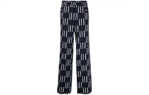 OFF-WHITE Shibori graphic-print wide-leg trousers