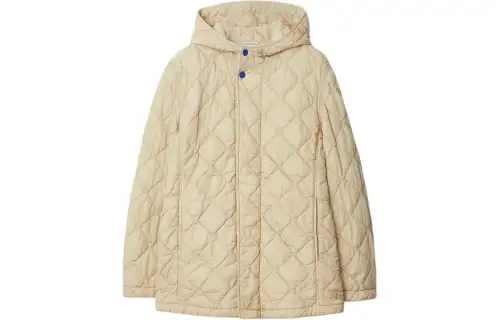 Burberry Quilted Hooded Jacket