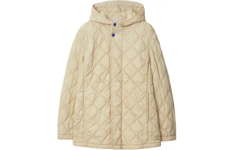 Burberry Quilted Hooded Jacket