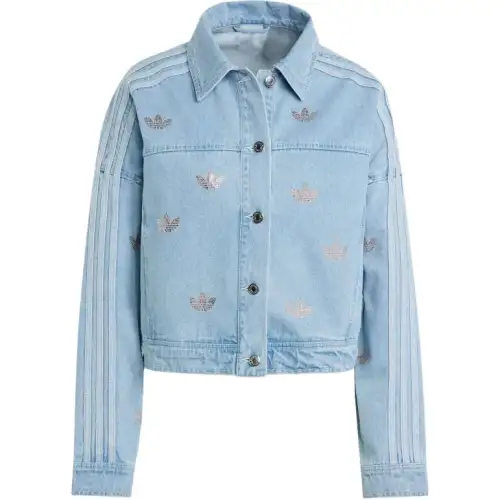 Adidas Originals Denim Rhinestone Jacket