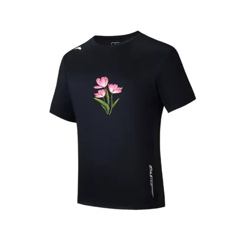 Anta Variety Training Collection T Shirt Unisex Basic Black