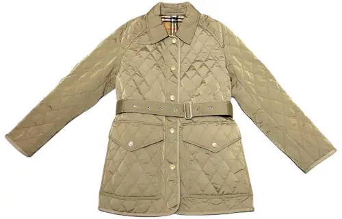 Burberry FW23 Puffer Jacket Women's Khaki