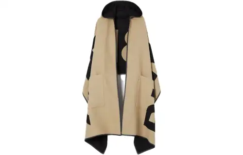 Burberry Cloaks Women's Beige Moderate