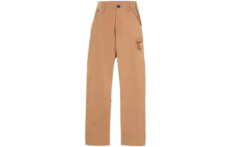 Timberland Casual Pants Women's Brown Moderate Straight Fit Pants