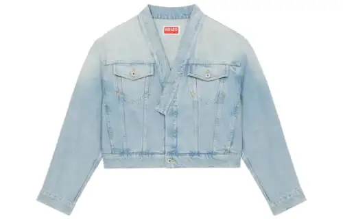 Kenzo Logo Patch Denim Jacket