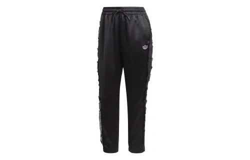 Adidas Originals Knitted Sweatpants Women's Black Moderate Slim Fit Pants