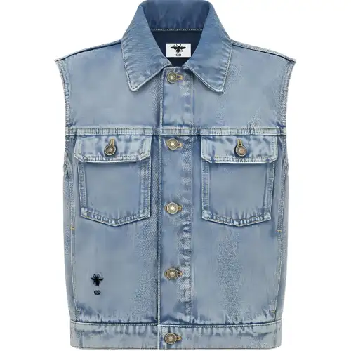 DIOR Sleeveless Jacket 'Blue'