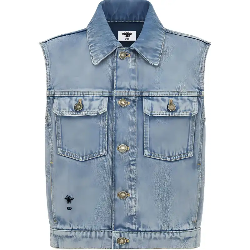 DIOR Sleeveless Jacket 'Blue'