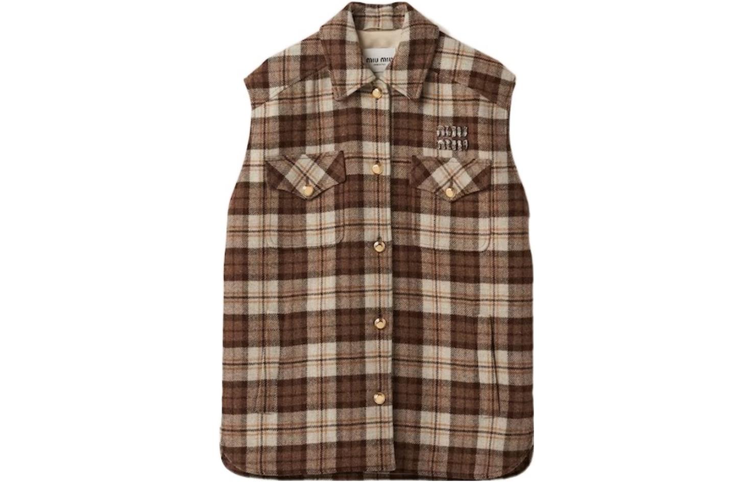 MIU MIU FW23 Vest Women's Multicolor