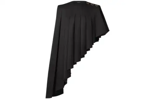 LOUIS VUITTON Cloak Women's Black