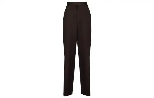 Bottega Veneta Casual Pants Women's Black Moderate Straight Fit Pants