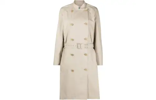 Prada double-breasted trench coat