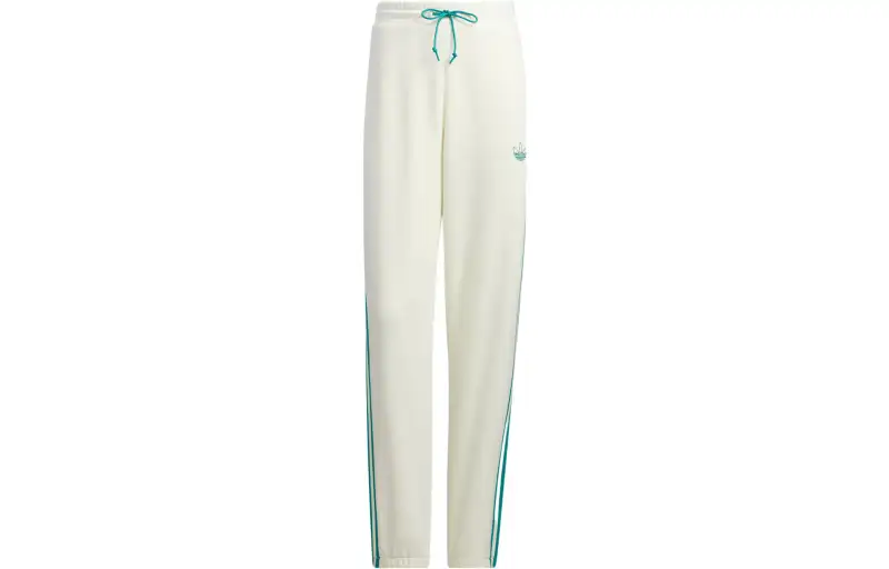 Adidas Originals TREFOIL KNIT Knitted Sweatpants Women's White