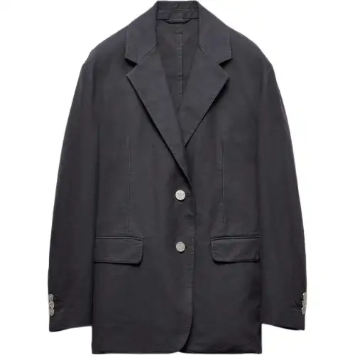 PRADA Single breasted Cotton Blazer