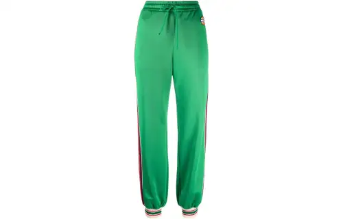 GUCCI SS22 Knitted Sweatpants Women's Green