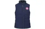 Canada Goose Blue Logo Patch Padded Gilet
