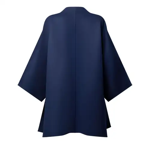 LOUIS VUITTON Double Face Drape Front Coat