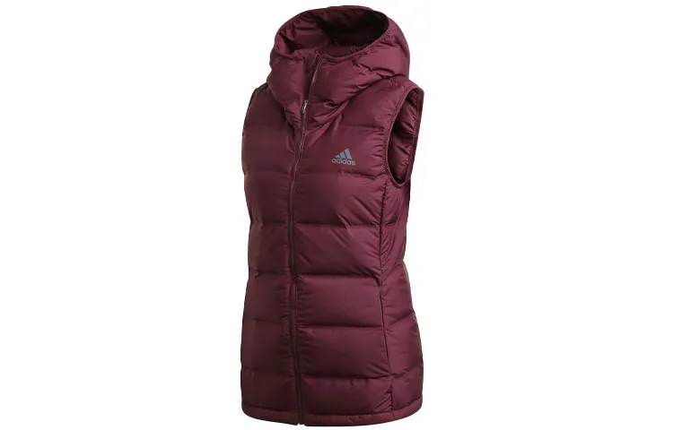 Adidas Vest Women's Dark Reddish Purple