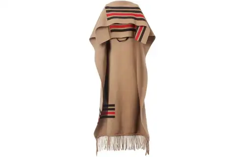 Burberry Cloaks Women's Khaki Moderate