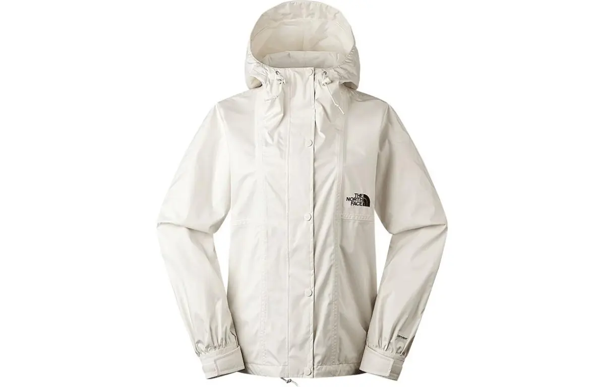 THE NORTH FACE Urban Exploration Hiking Commute Outdoor Sports Mountaineering Windbreaker Jacket Women's White
