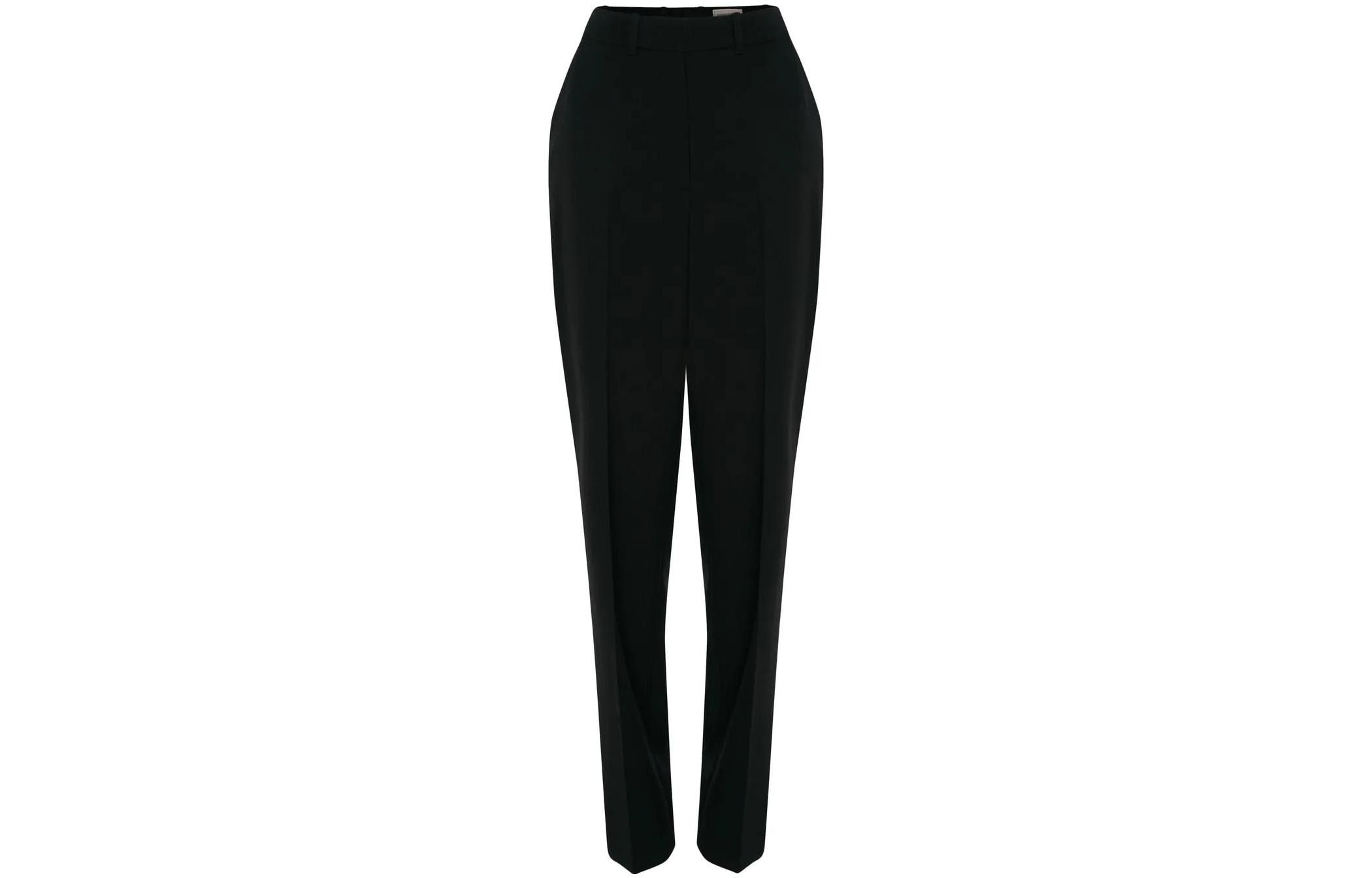 Женские штаны Alexander McQueen SW22 (черные)
