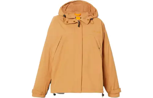 Timberland Windbreaker Jackets Women's Yellow Hooded Moderate