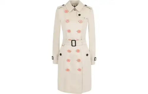 Burberry Trench Coat Women's Ecru