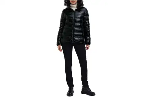UNIQLO Puffer Jackets Women's Black Moderate Puffer Jacket