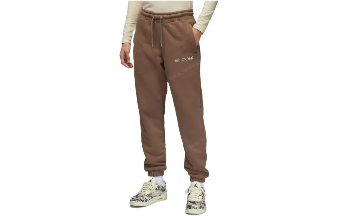 Jordan Knitted Fabric Pants Women's Light Umber