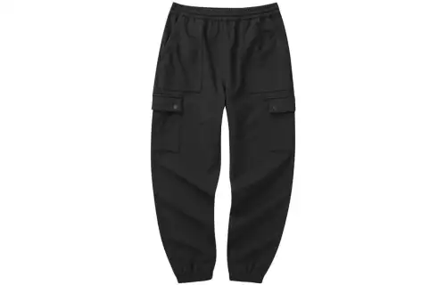 Skechers Knitted Sweatpants Women's Carbon Black 0018 Moderate Cargo Pants