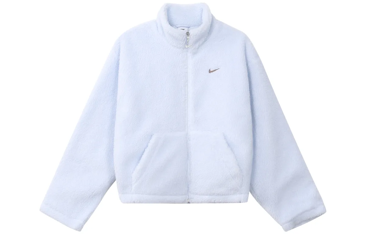 Nike Sportswear Velvet feel Coat Women's Purple Blue