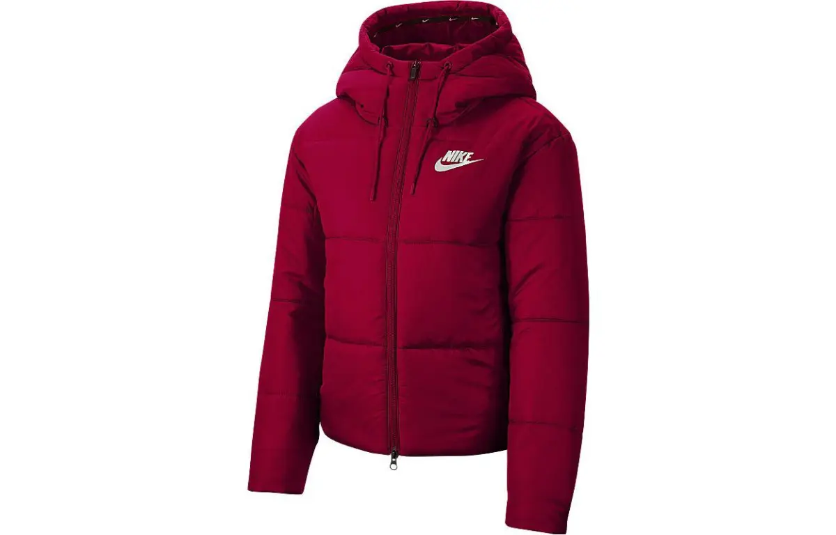 Nike Puffer Jacket Winter Women's Red