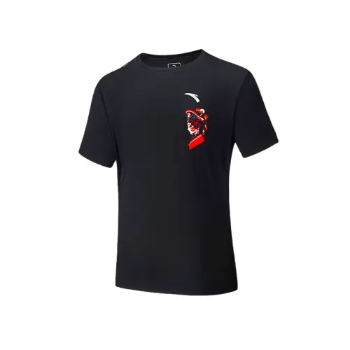 Anta Variety Training Collection T Shirt Unisex Basic Black