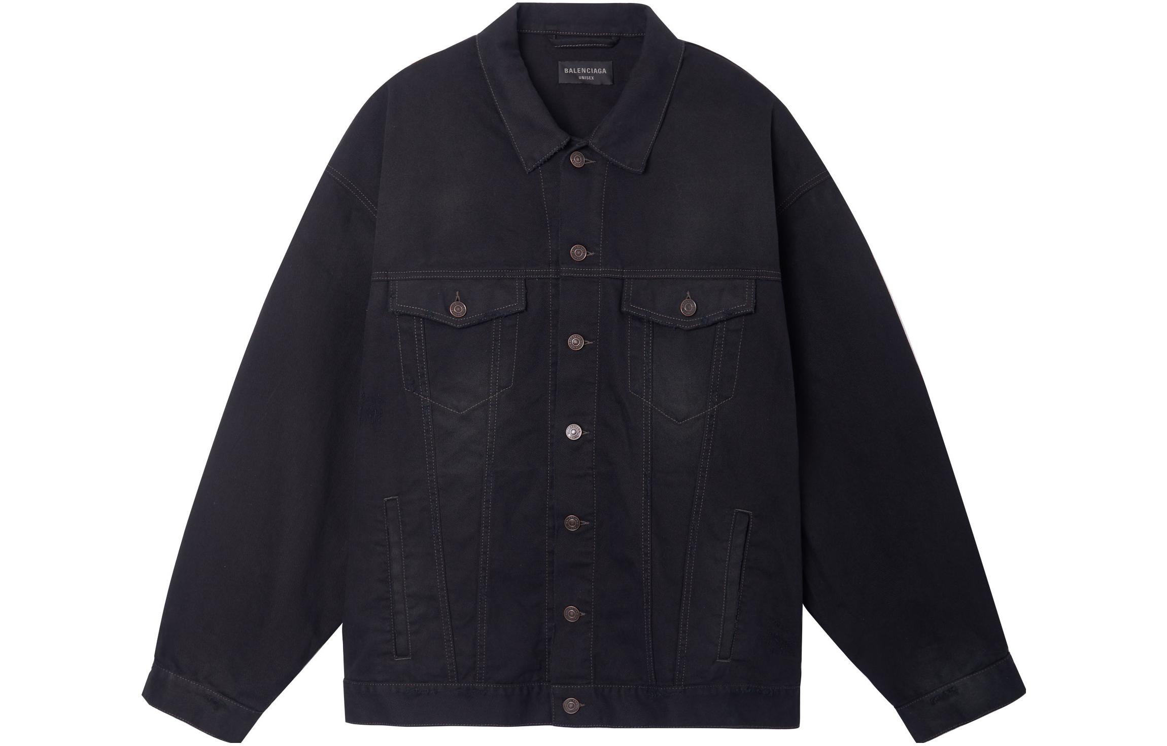 Женская куртка Balenciaga (черная)