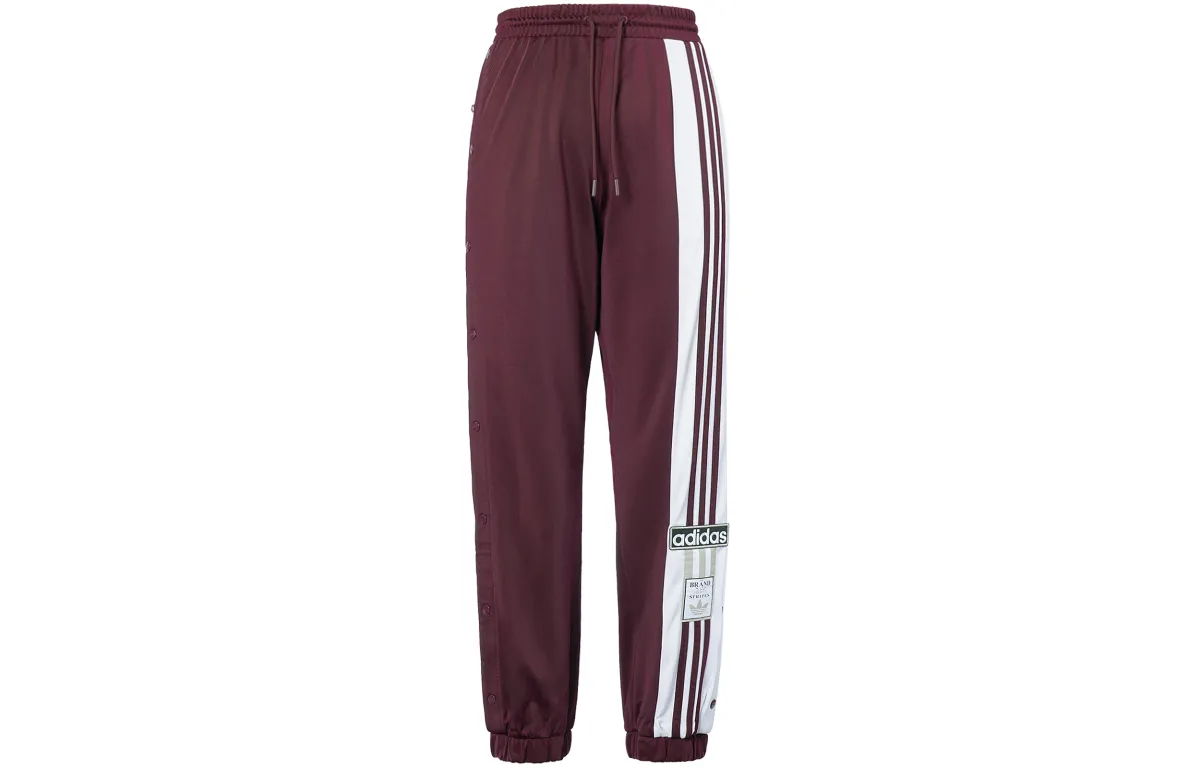 Adidas Originals Knitted Sweatpants Women's Dark Reddish Purple
