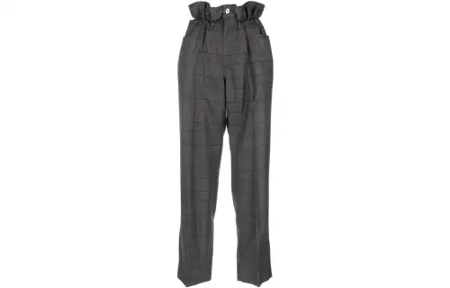 MIU MIU SS22 Casual Pants Women's Gray