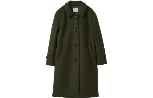 MIU MIU Coat Women's Dark Olive Green