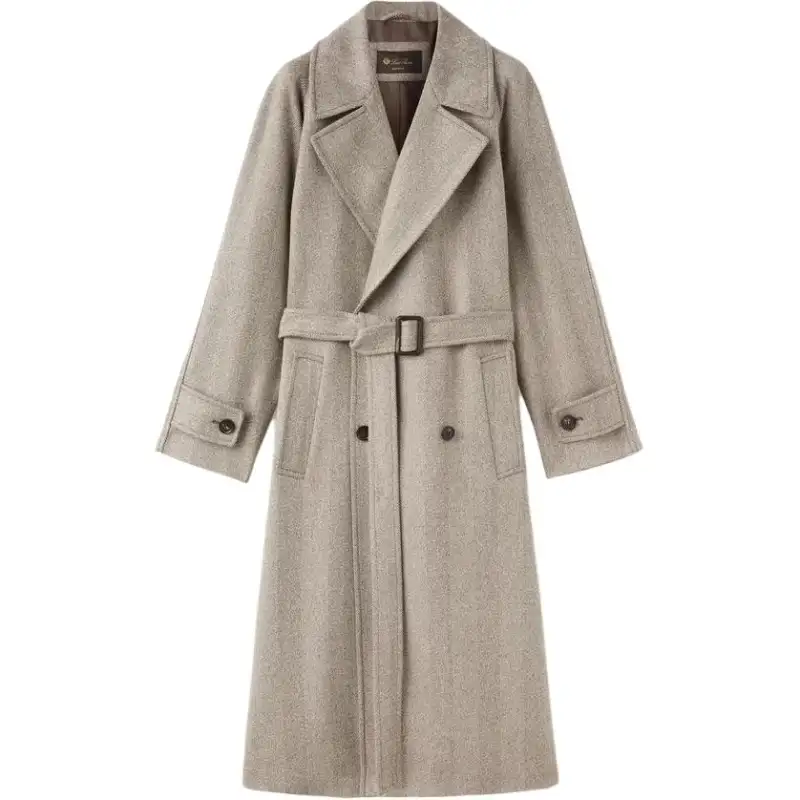 Loro Piana Coat Women's Natural Brown