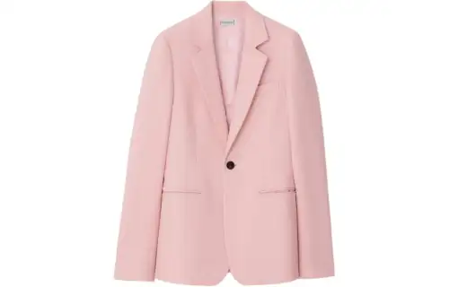 Burberry single-breasted wool blazer