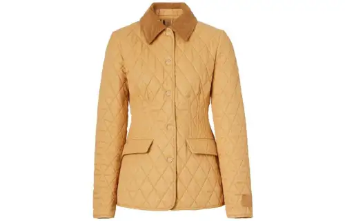 Burberry Puffer Jacket Women's Khaki