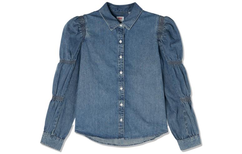 Levis SS22 Denim Jacket Women's Blue