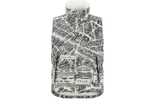 DIOR FW23 Puffer Jacket Women's Multicolor