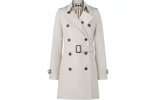 Burberry Trench Coat Women's Lime Gray