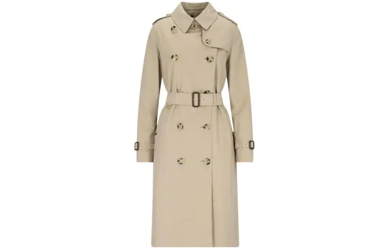 Burberry Long Kensington Heritage Trench Coat